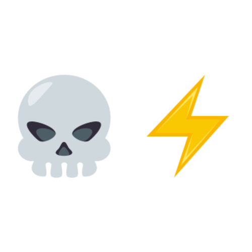 💀⚡ Emoji Domain EmojiOne rendering